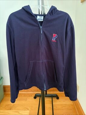 Vintage U of PENN Fleece Full-zip Hoodie